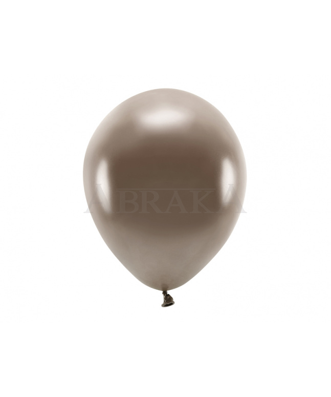 Balón metalický hnedý