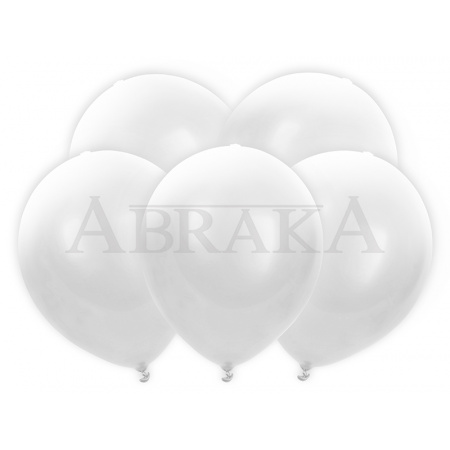 Balón LED biely 5ks/bal
