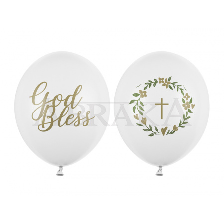 Balón biely s krížikom