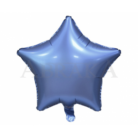 Fóliový balón Hviezda - fialová 45 cm