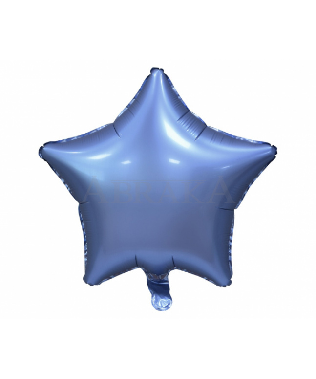 Fóliový balón Hviezda - fialová 45 cm