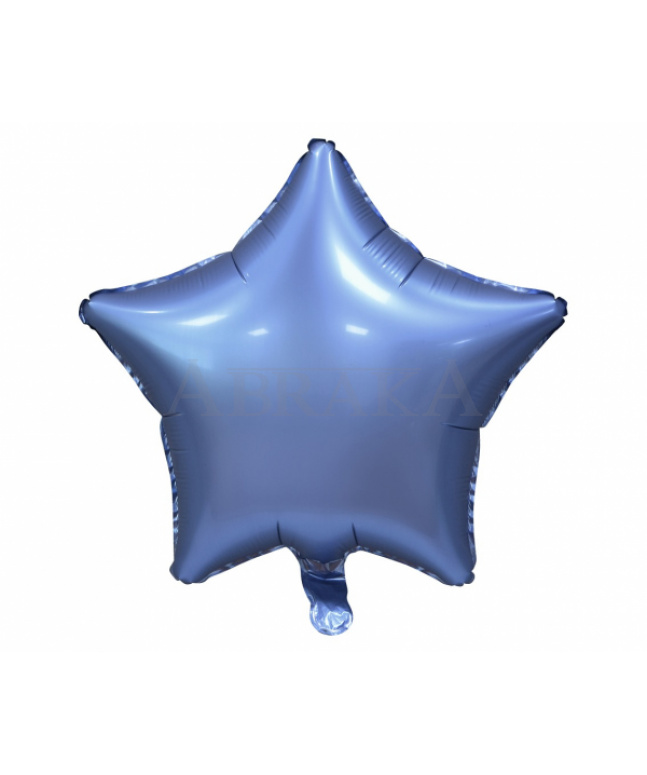 Fóliový balón Hviezda - fialová 45 cm