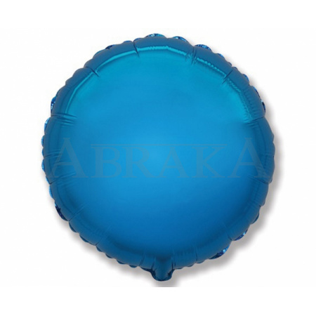 Fóliový balón Okrúhly tmavo modrý lesklý 45 cm