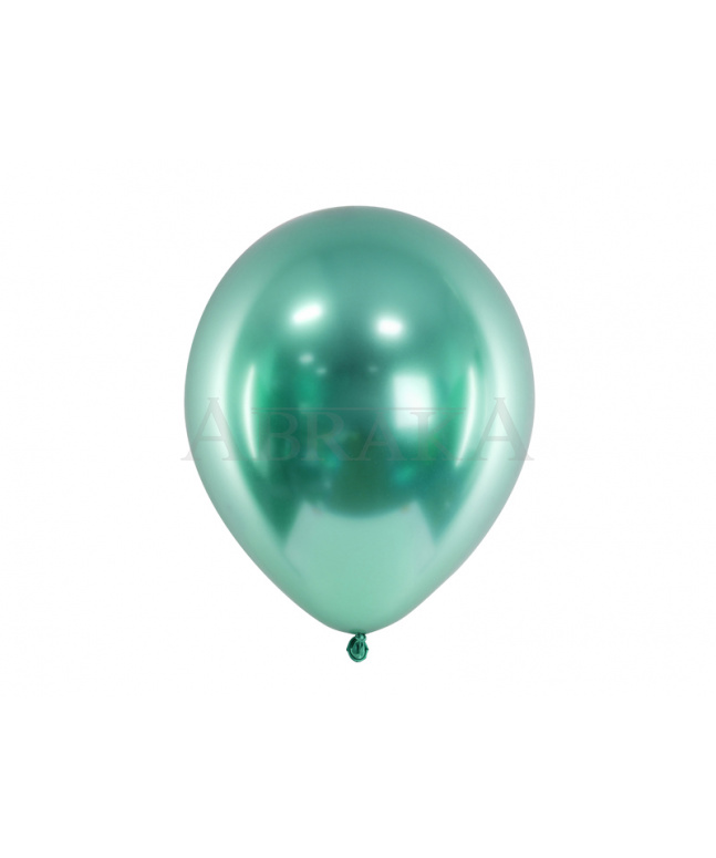 Balón chrómový zelený 30 cm