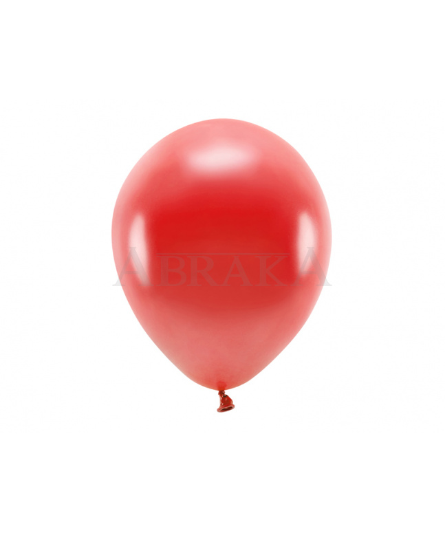 Balón metalický červený