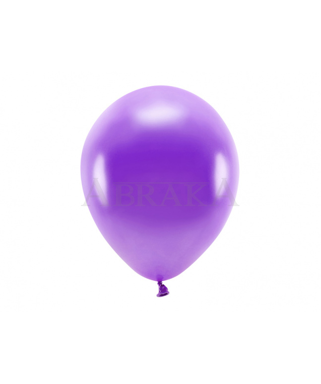 Balón metalický fialový