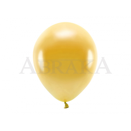 Balón metalický zlatý