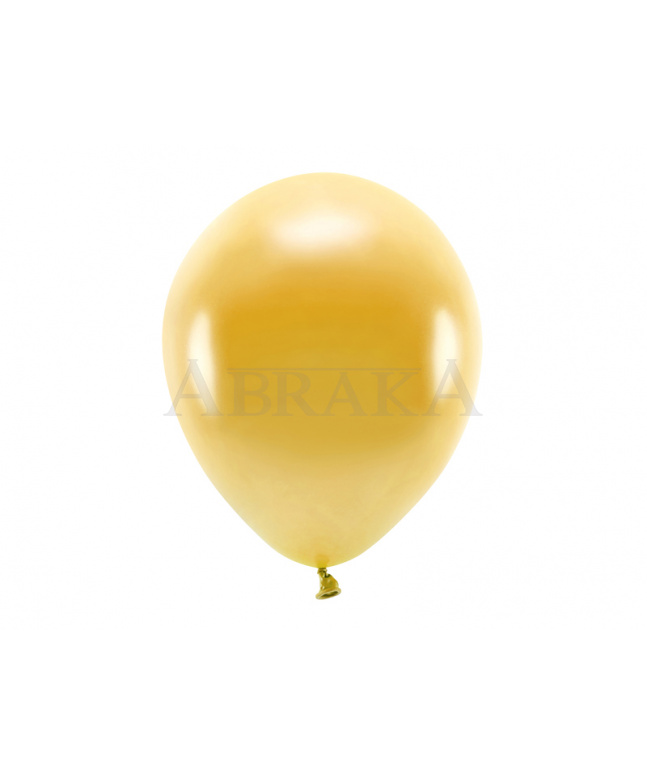 Balón metalický zlatý