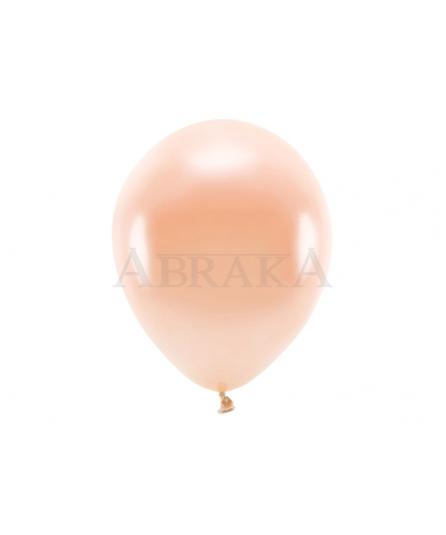 Balón metalický broskyňový