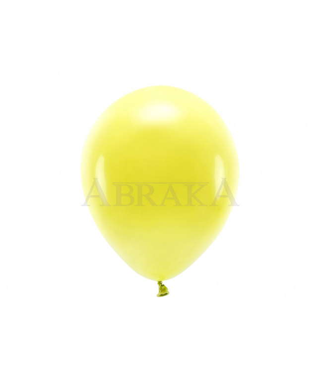 Balón pastelový žltý