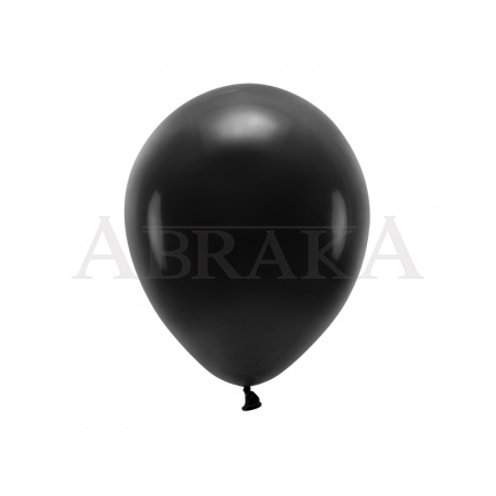 Balón pastelový čierny