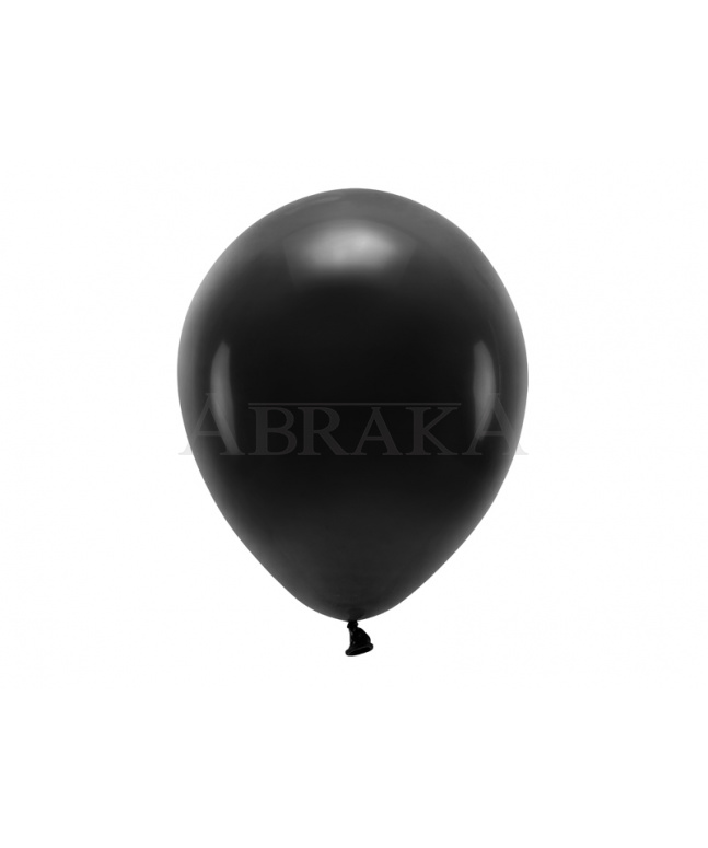 Balón pastelový čierny