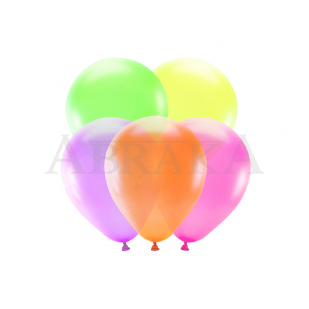 Balón neónový mix farieb 5ks/bal