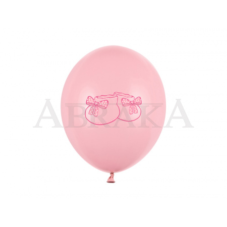 Balón rúžový baby topánočky