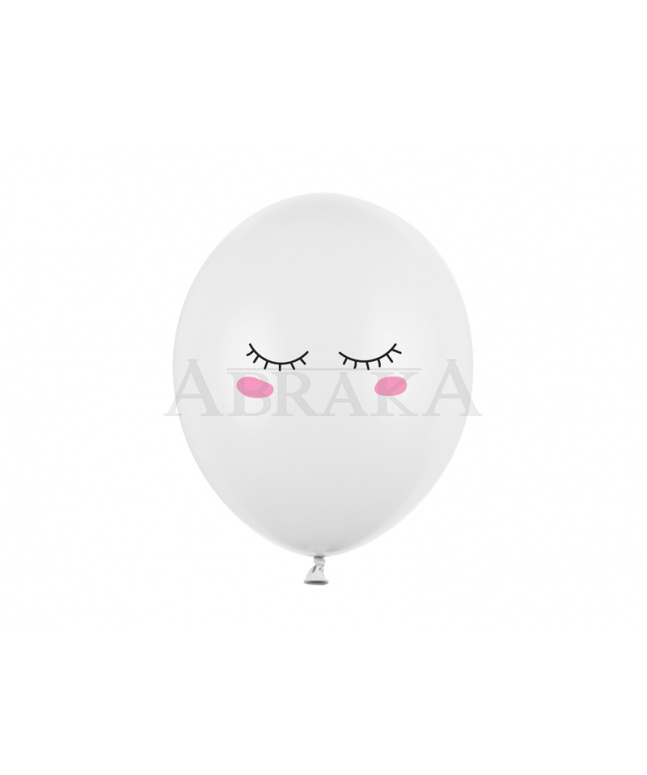 Balón biely s očami