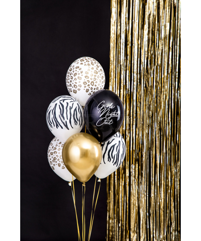 Balón biely ZEBRA