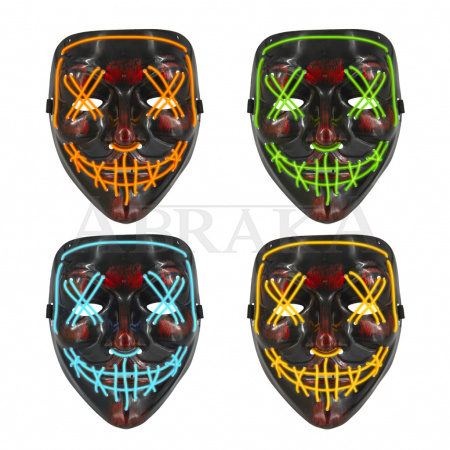 Maska LED HALLOWEEN 