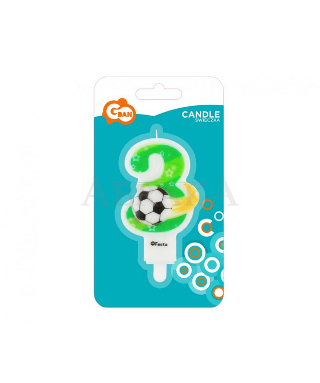SVIEČKA FUTBAL č.3