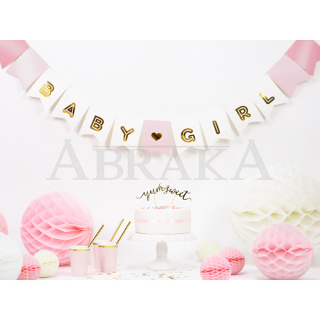 Banner BABY GIRL 15 x 175 cm 