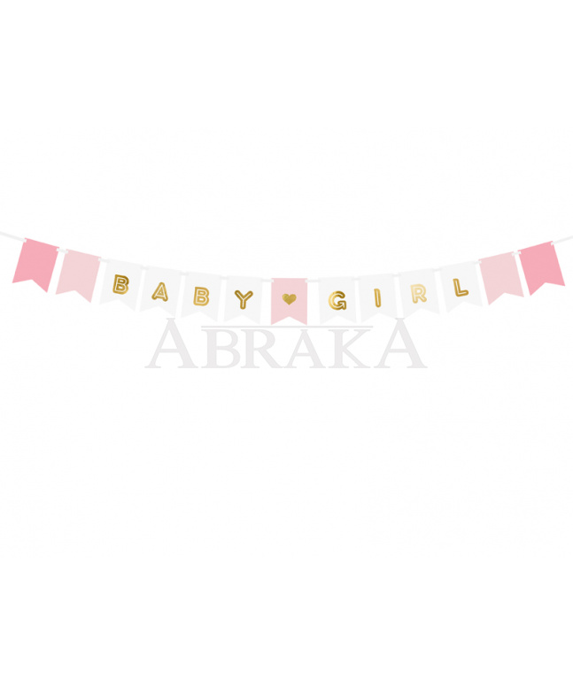 Banner BABY GIRL 15 x 175 cm 