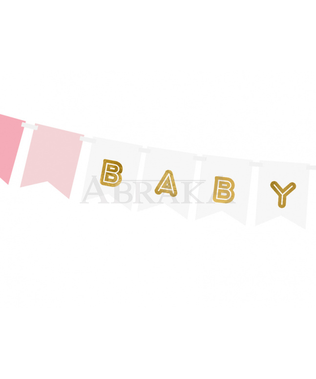 Banner BABY GIRL 15 x 175 cm 