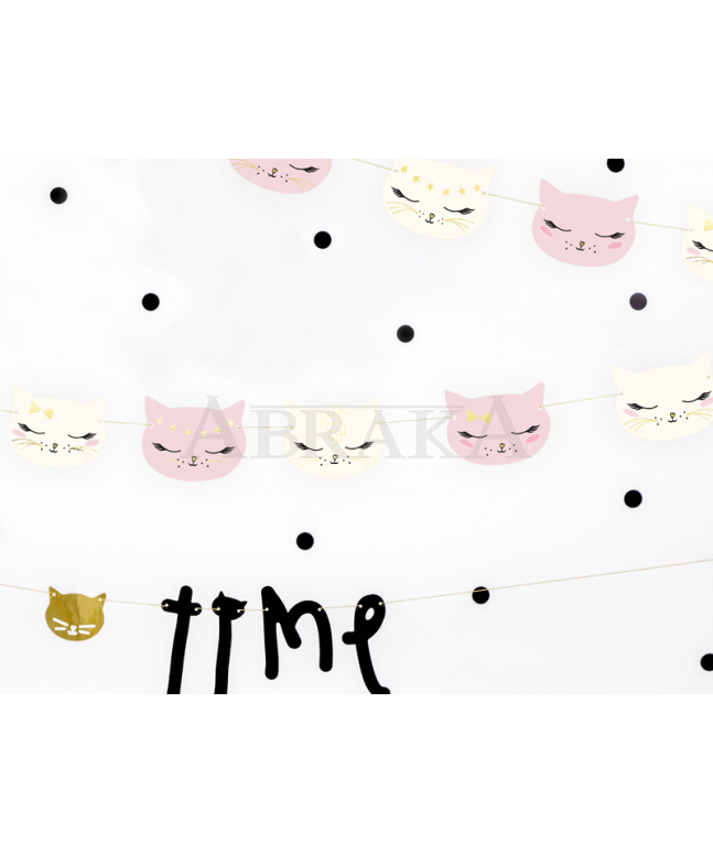 Banner MAČKY 8,5 x 140 cm