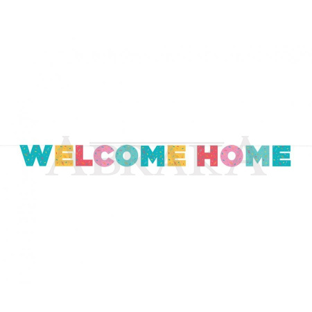 Banner WELCOME 250 cm FAREBNÝ