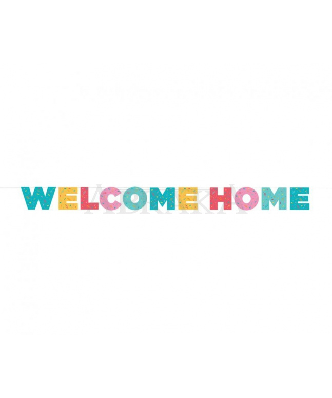 Banner WELCOME 250 cm FAREBNÝ