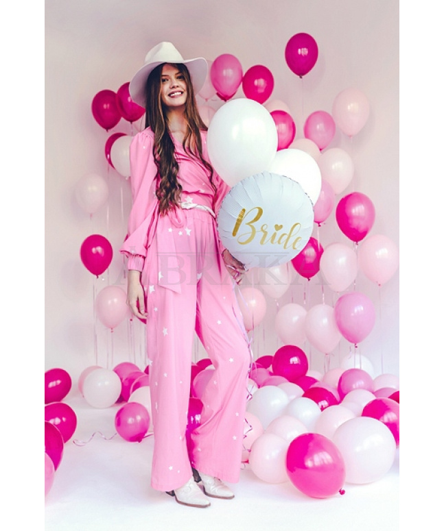 Fóliový balón BRIDE TO BE zlatý 45 cm