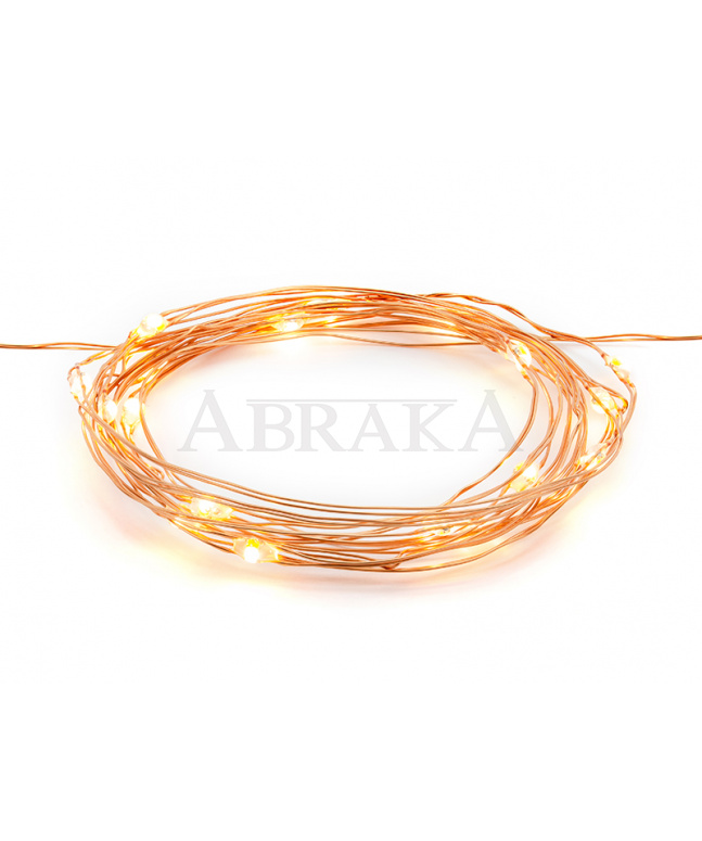 LED dekorácia medená 1,9m
