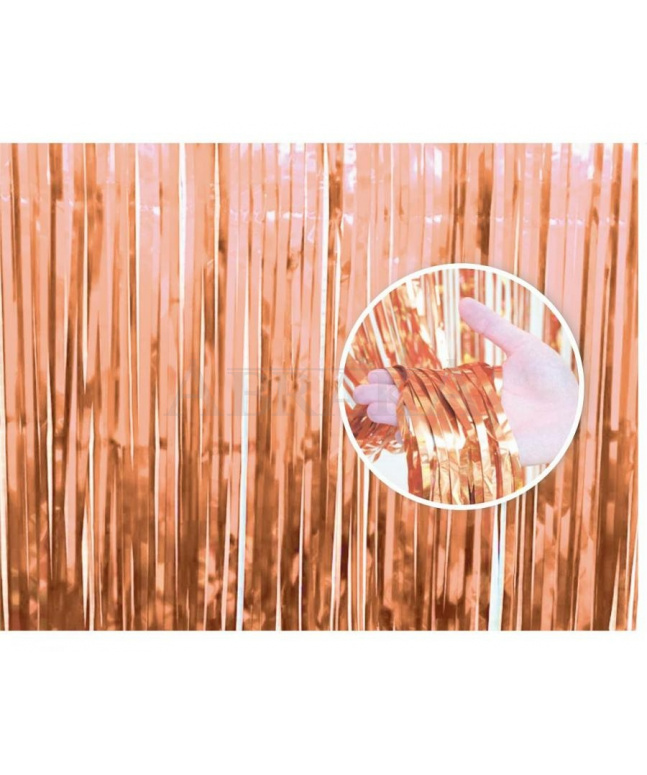 Párty záves ROSE GOLD 90 x 240 cm