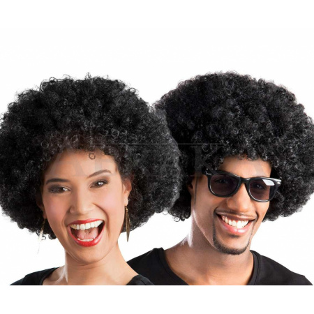 Parochňa AFRO - čierna