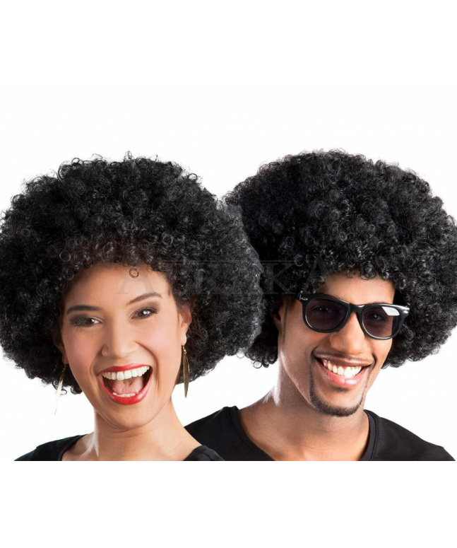 Parochňa AFRO - čierna