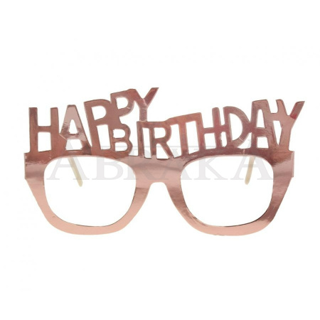 Okuliare HAPPY BIRTHDAY ROSE-GOLD
