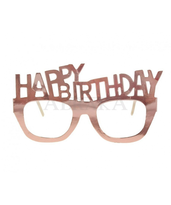 Okuliare HAPPY BIRTHDAY ROSE-GOLD