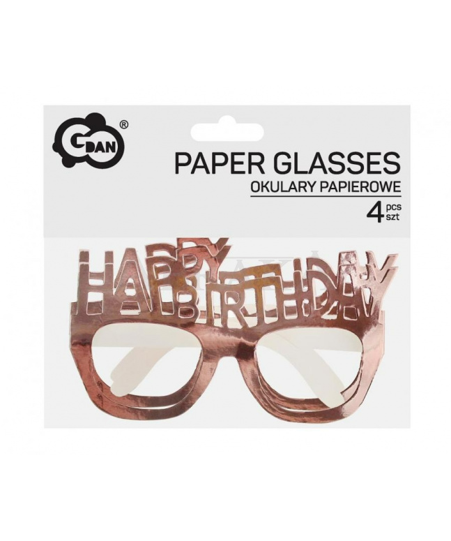 Okuliare HAPPY BIRTHDAY ROSE-GOLD