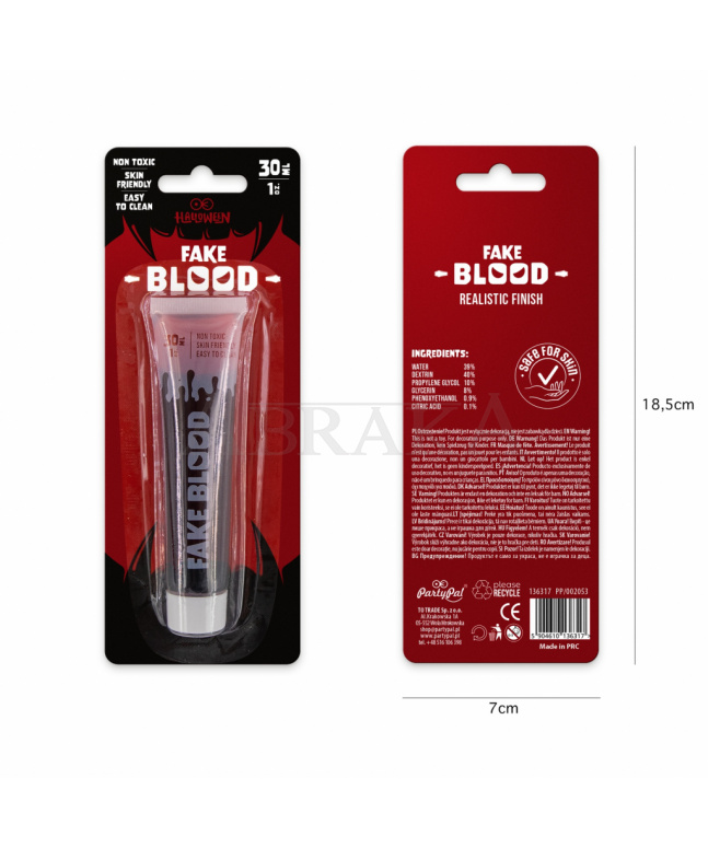 Umelá krv 30 ml