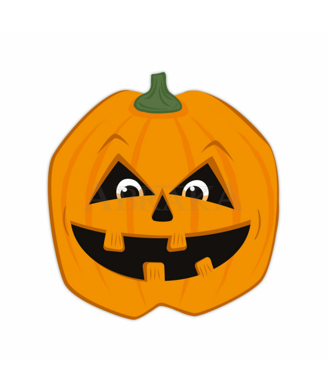Papierové masky Halloween Monsters 24x23cm 6ks/bl