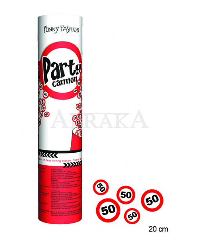 KONFETY 50 rokov - 20 cm