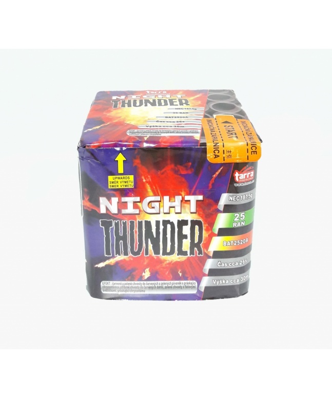 NIGHT THUNDER 25 rán